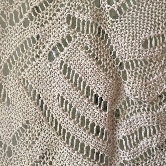 Open Work Cardigan Sweater - Picture 4 of 5